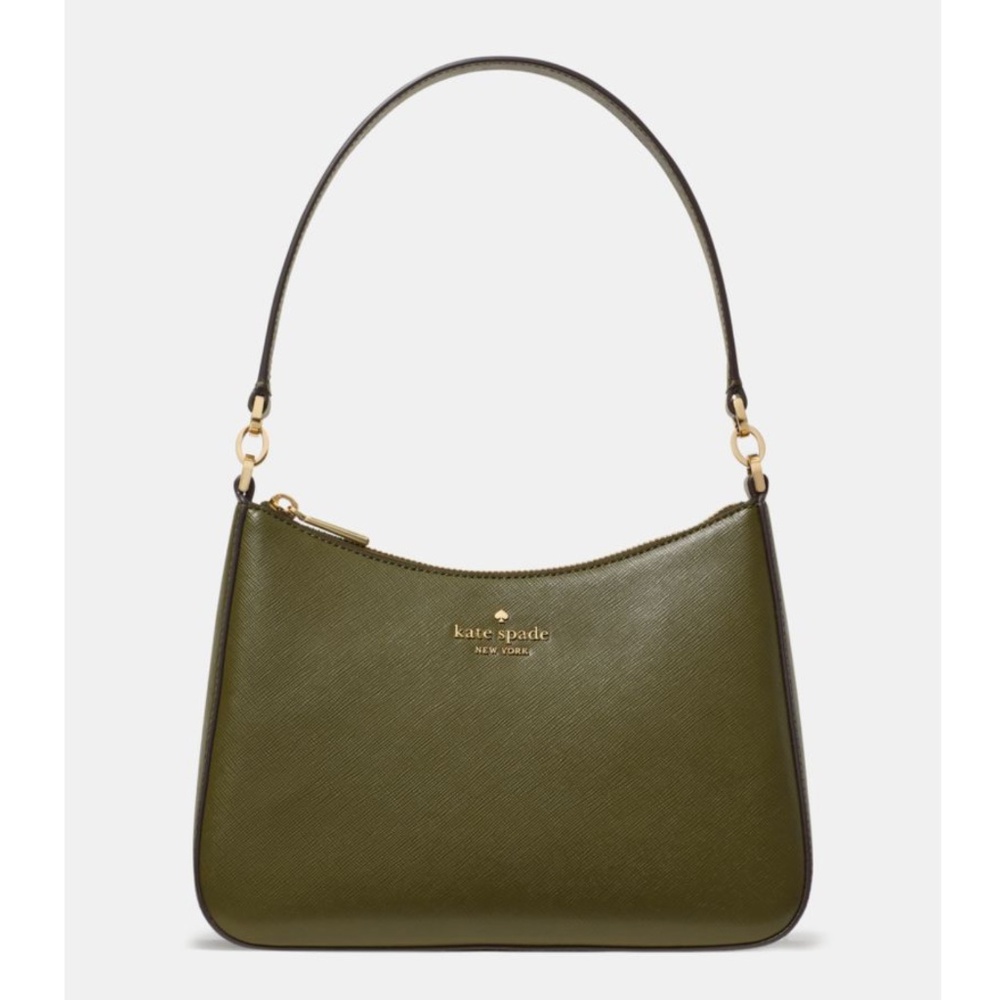 KATE SPADE Margot Convertible Shoulder Bag in Seaweed Green (NWT, $349 Retail)